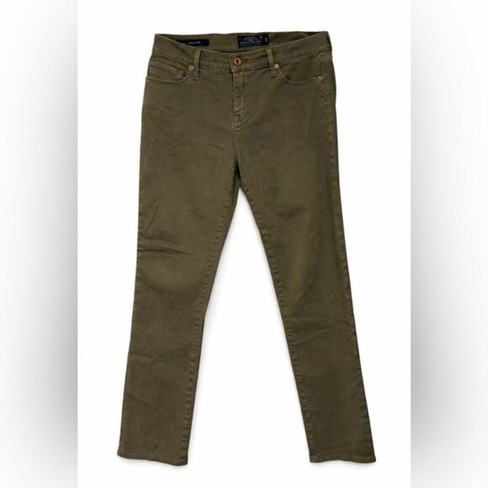 ucky Brand Sofia Capri Olive Green Stretch Jeans Women’s Mid Rise Straight